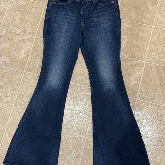 Express Denim - Express Bell Flare High Rise Denim Jeans